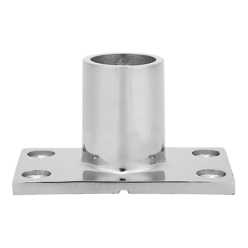 Ouitble Boat Fitting Stainless Steel 316 Boat Rail Fitting, 90 Degrees Rectangular Marine Hand Rail Base