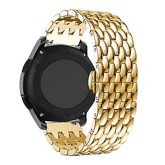 22mm Stainless Steel Dragon Skin Watch Band for Samsung Galaxy Watch 46mm/S3/S4