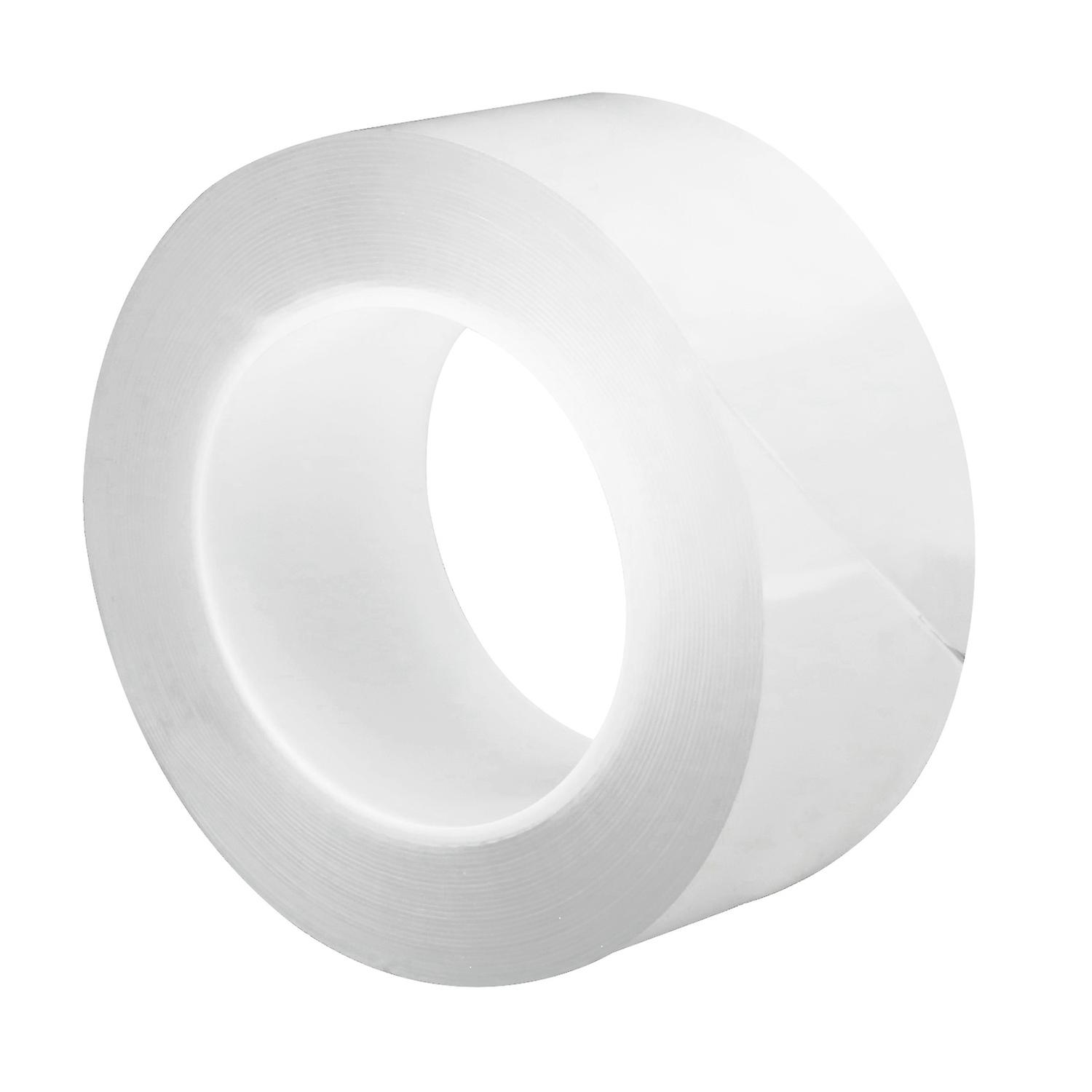300cm Adhesive Tape Transparent Good Adsorption Lightweight Traceless Waterproof Practical Wall Tape