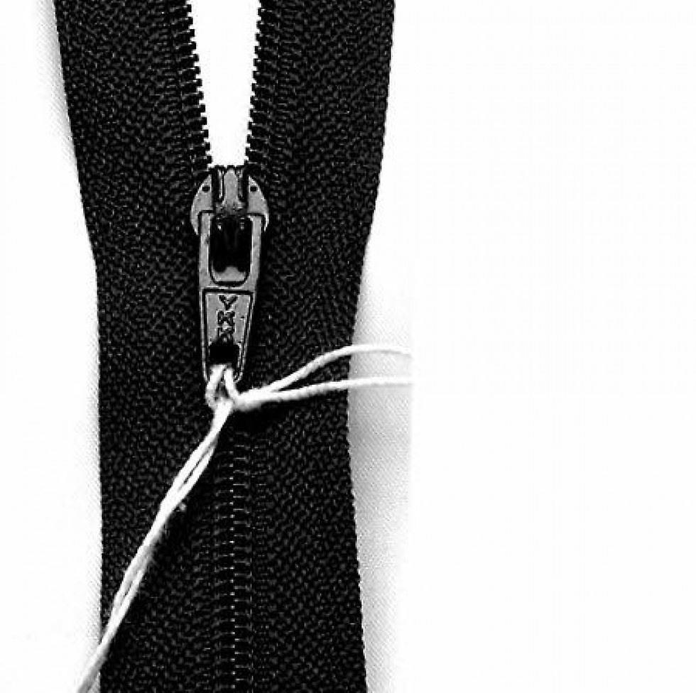 Minerva Nylon Closed End Zip Black - 2 Metres