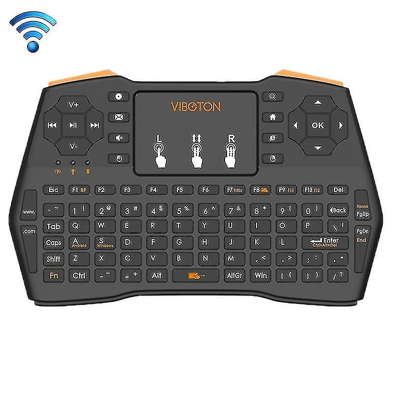 Computer Accessory Sets Viboton I8 Plus Updated 2.4ghz Qwert Mini Wireless Keyboard With Touchpad For Tv Box Mi Box
