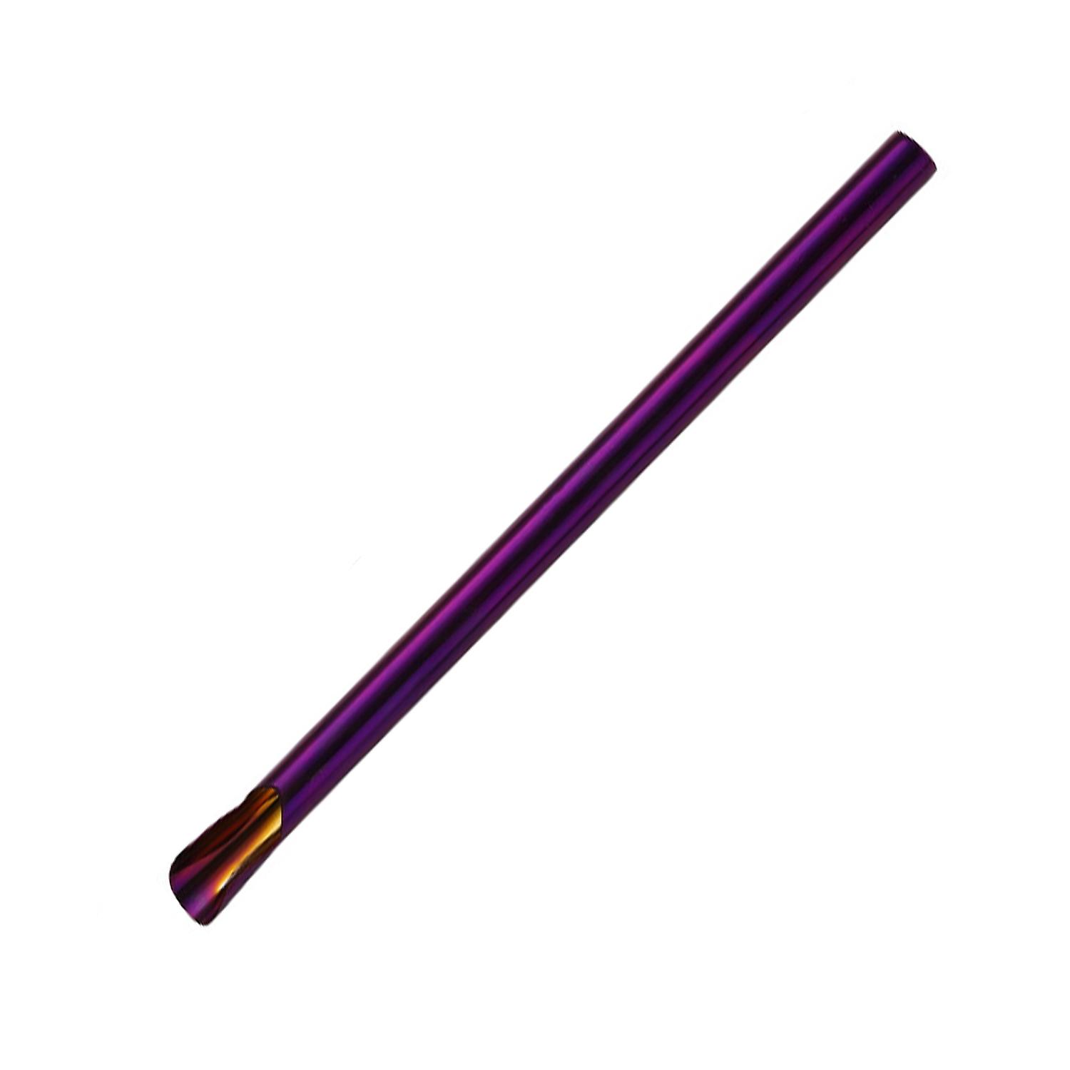 ZHOUBA Drinking Straw 2 in 1 Function Stainless Steel Colorful Drinking Water Straw for Home