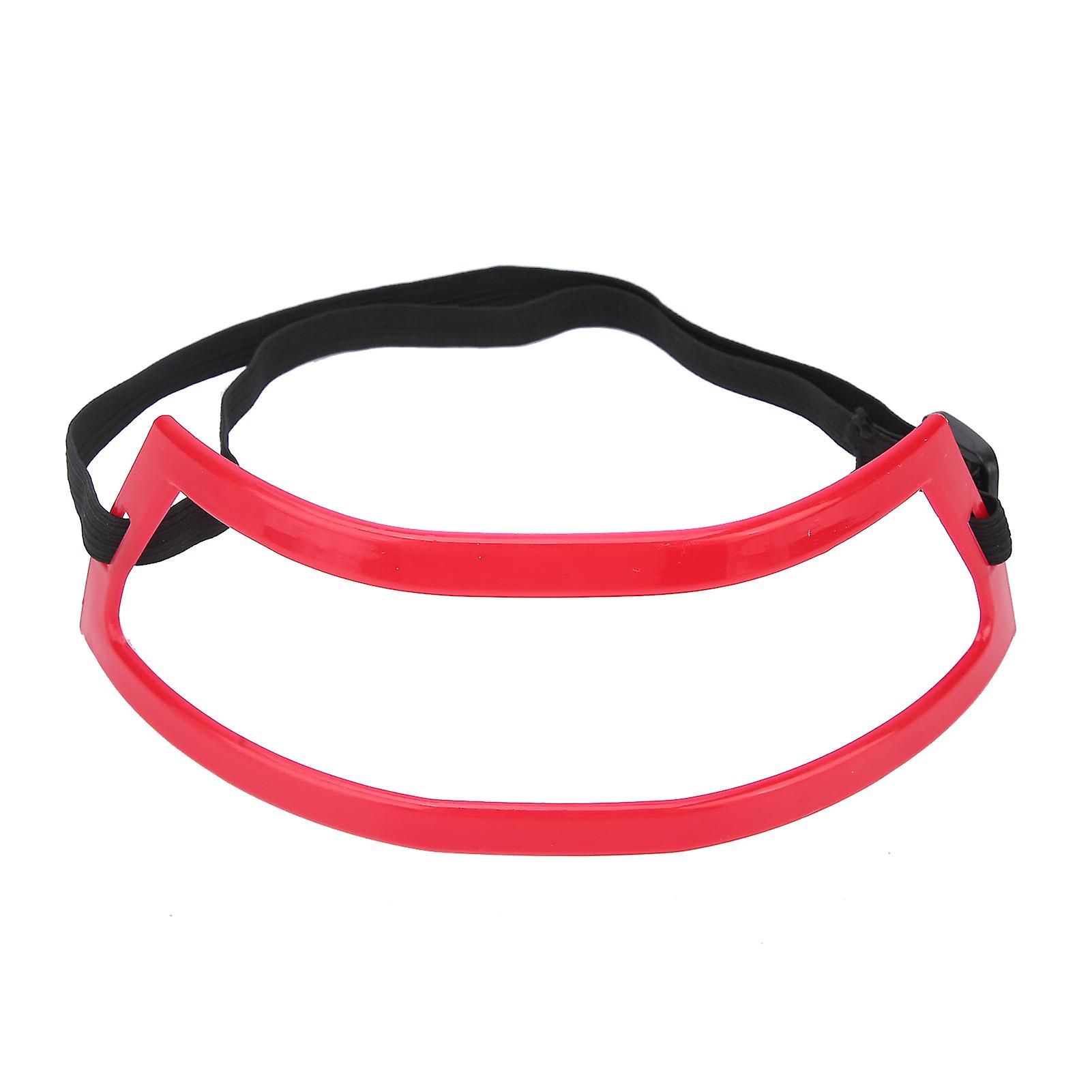 Modèle de rasage du cou pour hommes, coupe des poils du cou, style, guide de mise en forme des cheveux rouges, outils