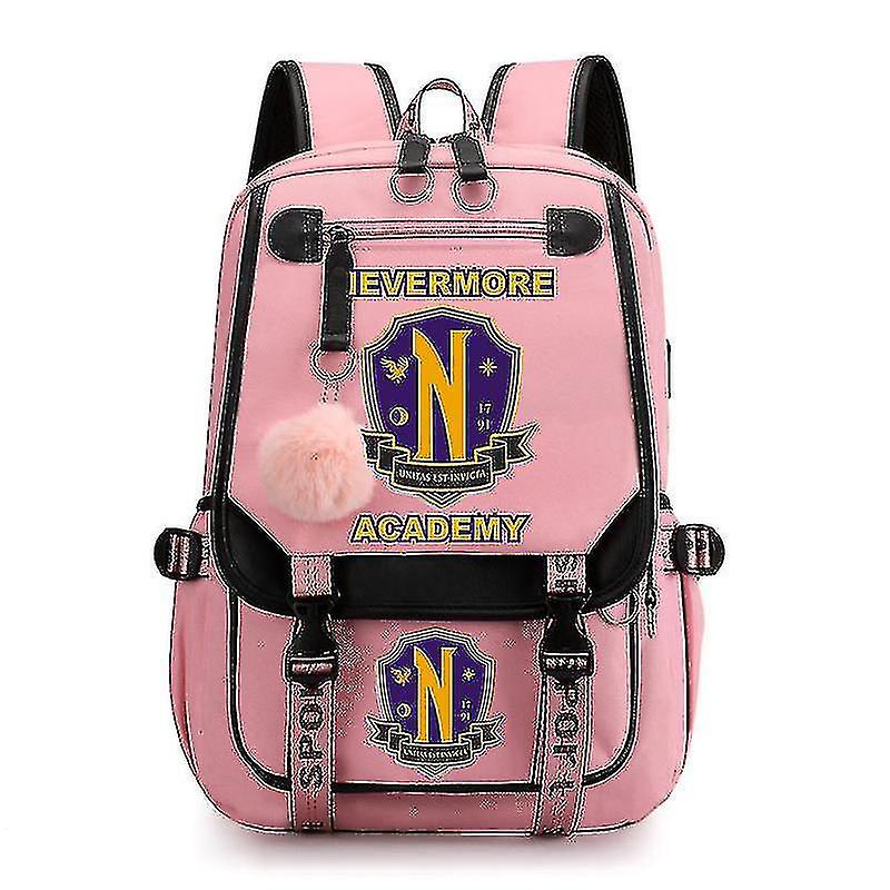 Doginthehole 3-Piece Student Backpack Set - Wolf Design, Includes Backpack, Lunch Bag & Pencil Case - View #2