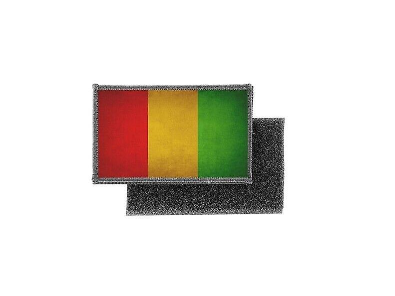 Patch ecusson prints vintage flag badge guinee guineen