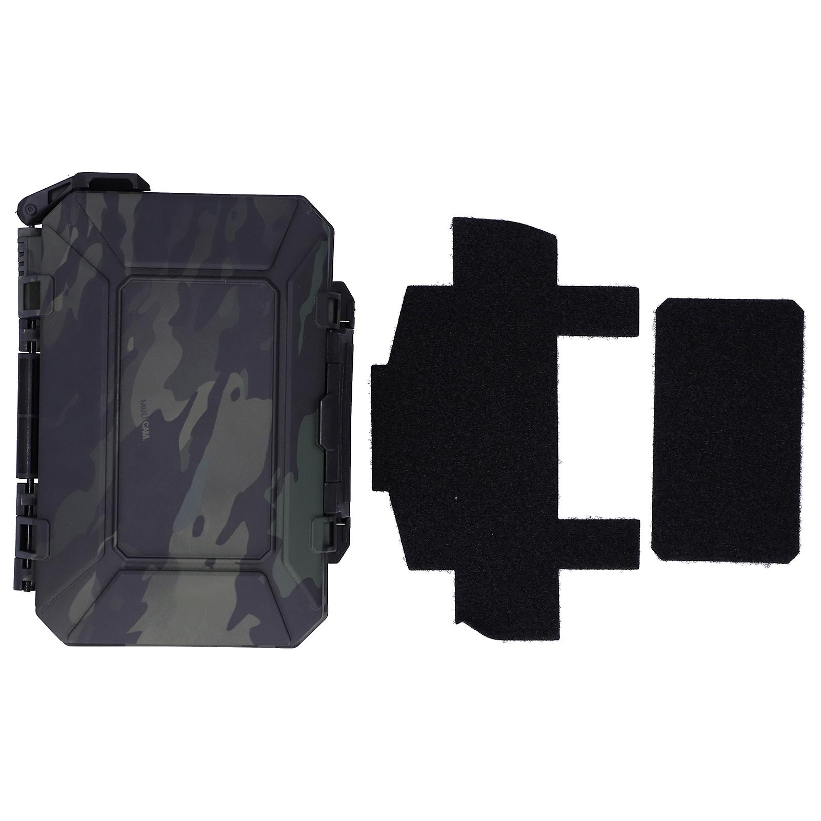 Lockable Outdoor Storage Box: Shockproof Nylon Case for Survival Gear & MOLLE Compatibility