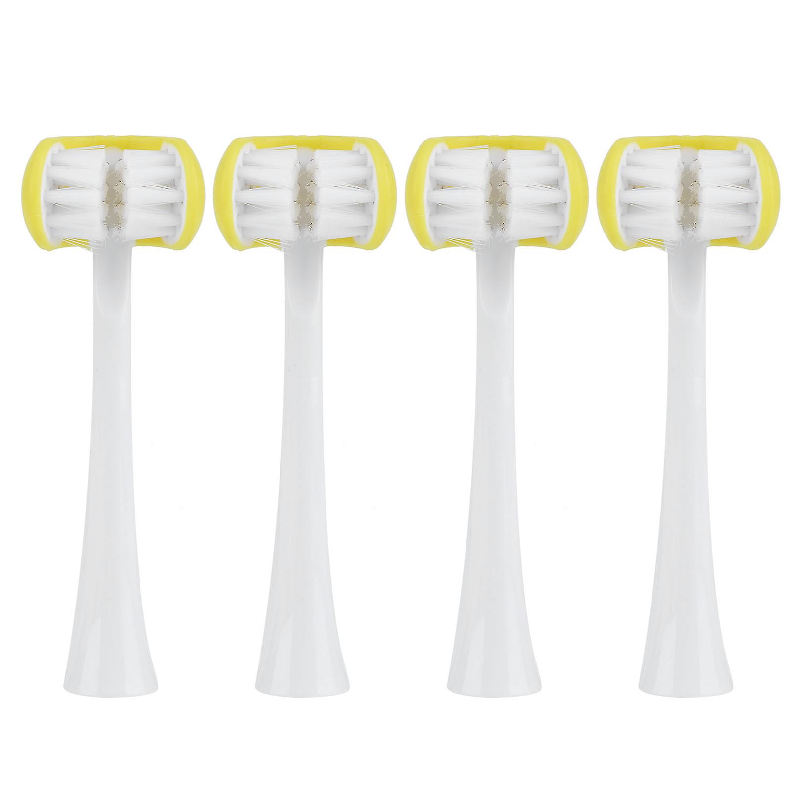 U-Shaped Replacement Brush Heads for USB Electric Toothbrush (Yellow)