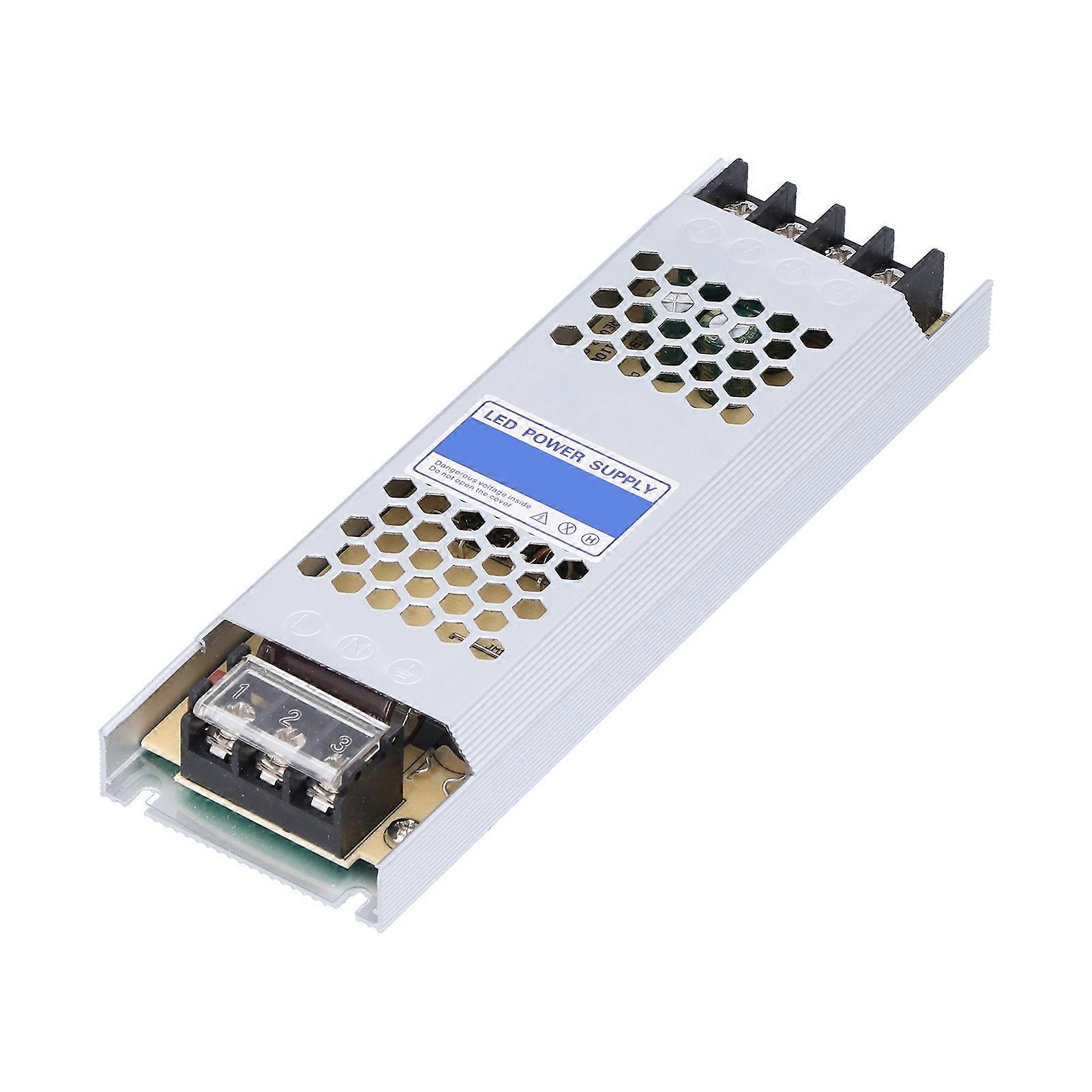 Qukaim Regulated Switching Driver Regulated Switching Power Supply 100W, LED Ultra Thin Strip Driver, 12V Voltage Converter, DC Power Converter