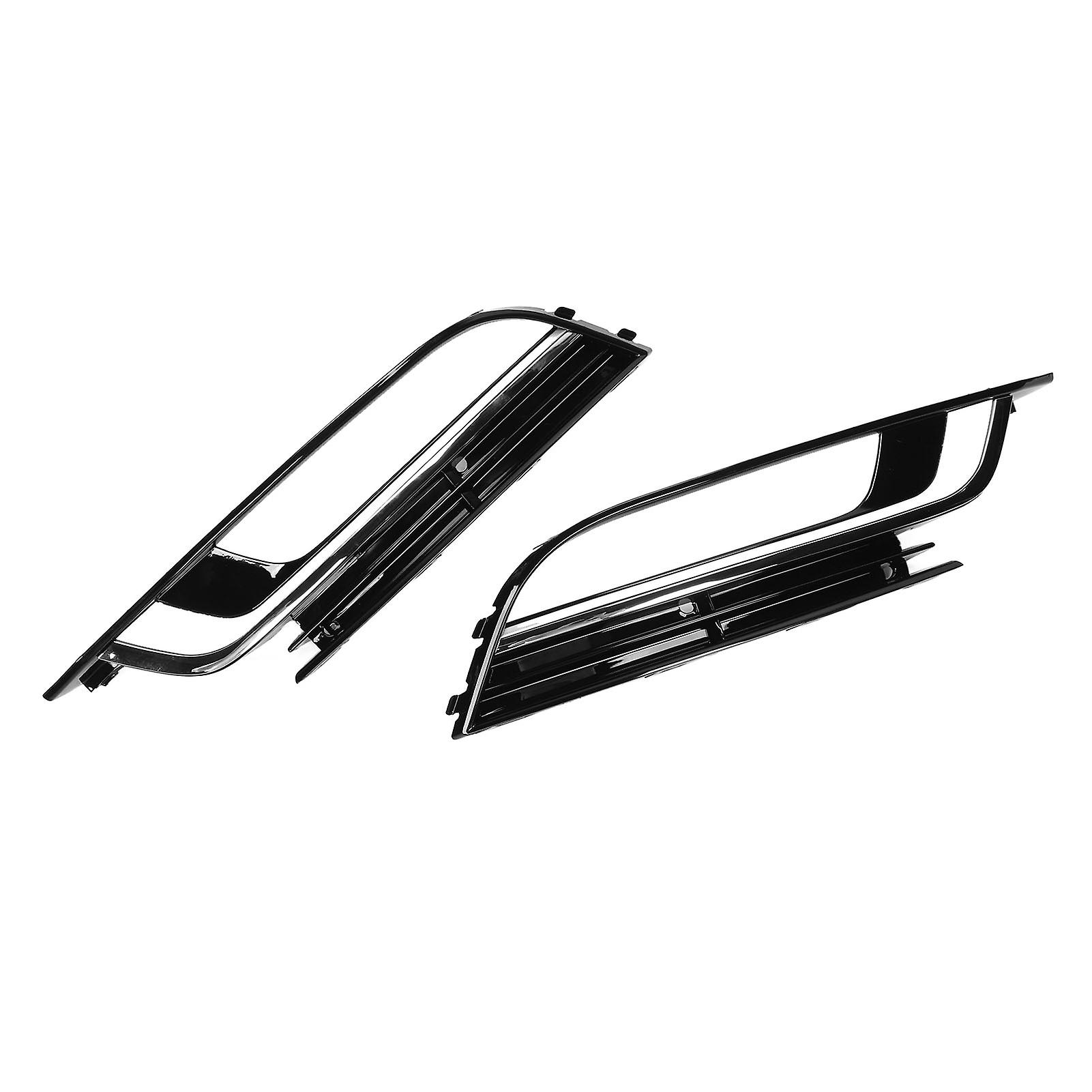 Pair of Front Bumper Fog Light Grille Left Right 3C8853665 Replacement for CC 2013 to 2017 