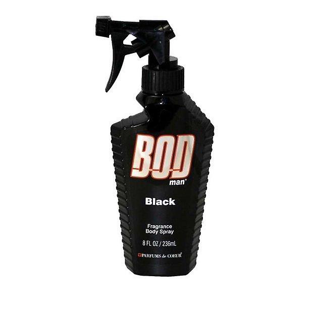 Bod Man Svart Unisex Kroppsspray, 8 oz