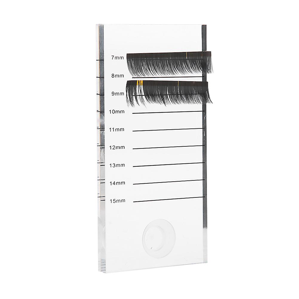 False eyelash extension stand, palette with eyelash ring and glue