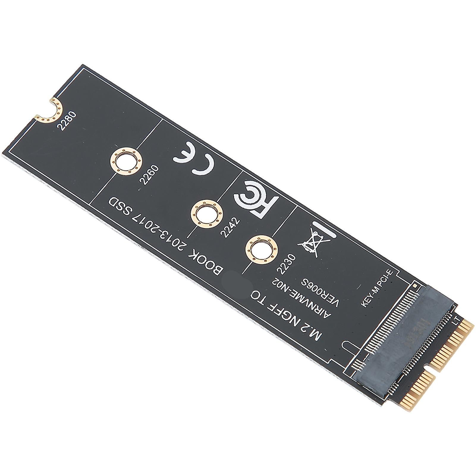 Adapter Card Black ABS for 2013-2017 MacBook Air M.2 NVMe SSD
