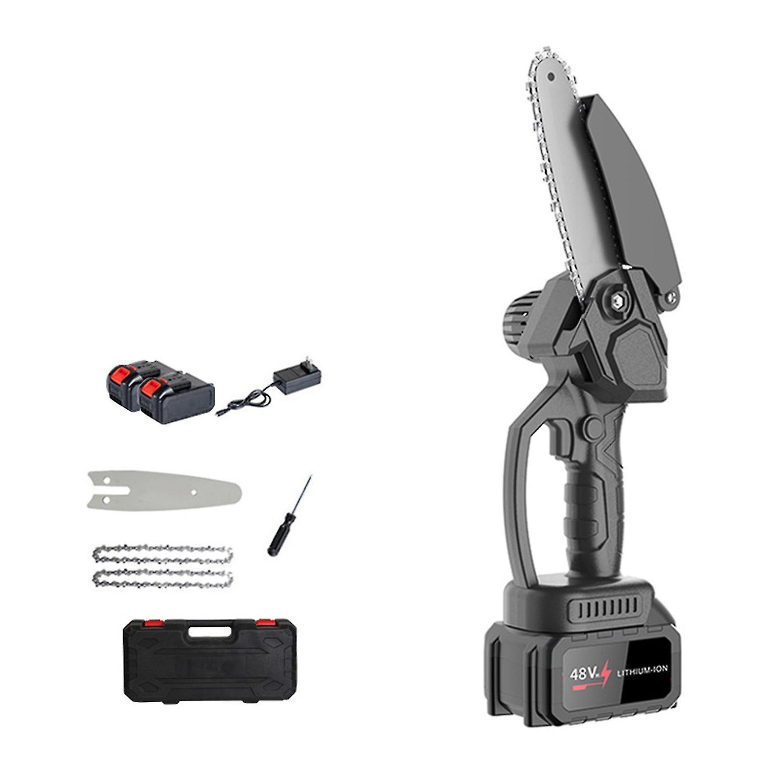 Mini Chainsaw,Portable Electric Cordless Chainsaw,Battery Powered,Small Power Handheld Chain Saws Pruning Shears for Tree Branches,Courtyard and Garde