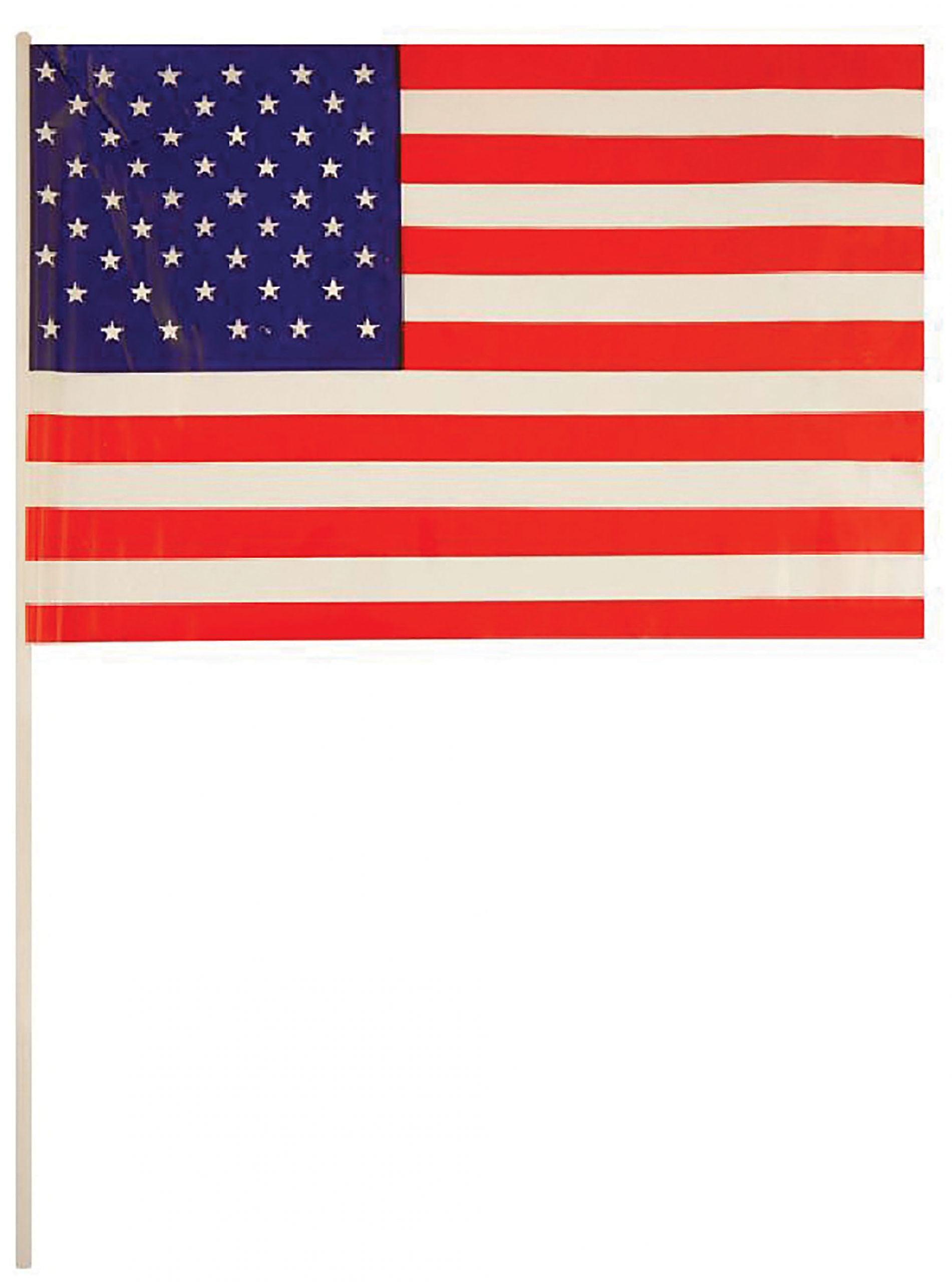 Usa Flag Hand Waving Pg091