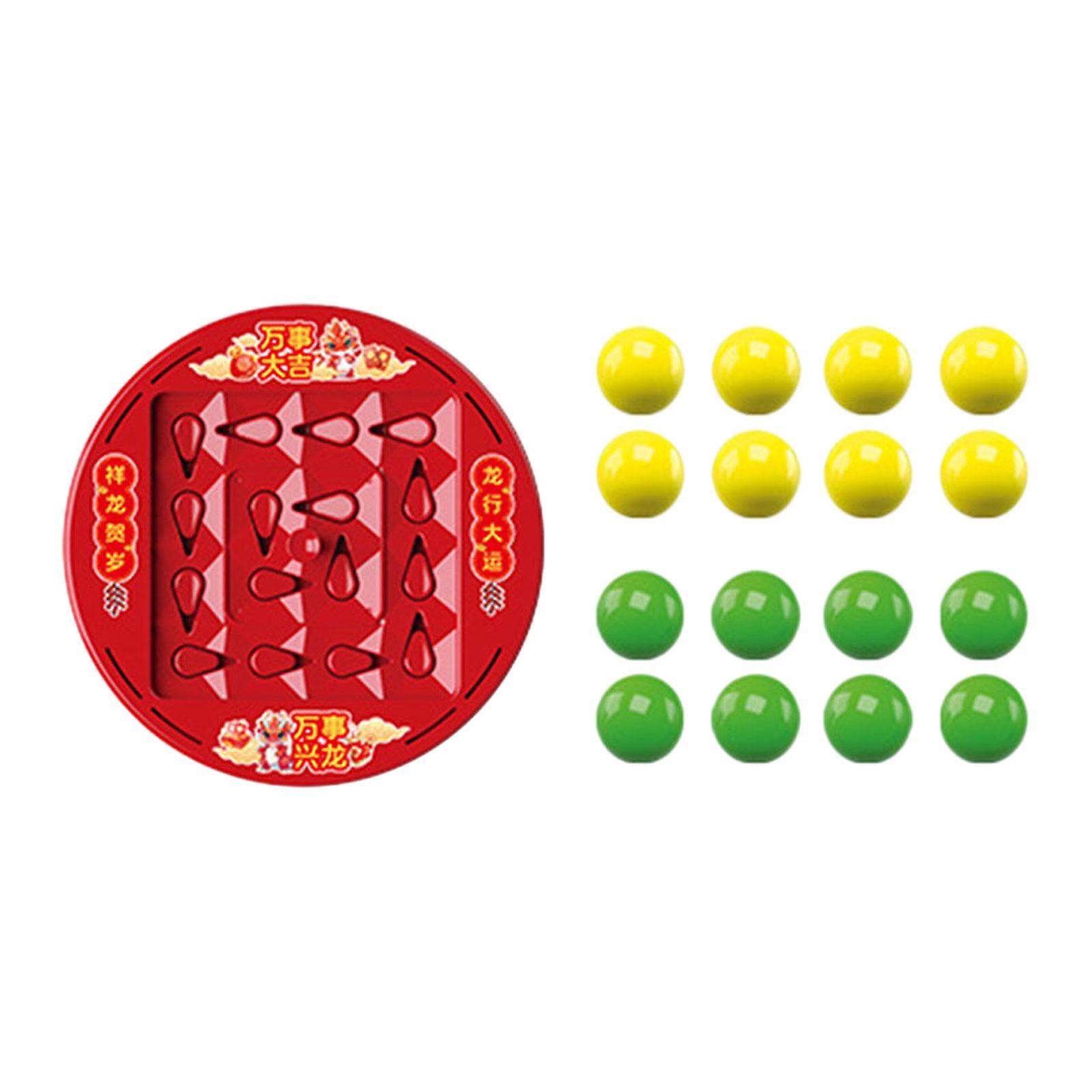 Logical Chess Track Game Strategy Game Portable Logical Thinking Puzzle Toy Table Game Logical Board Game for Travel Vocation