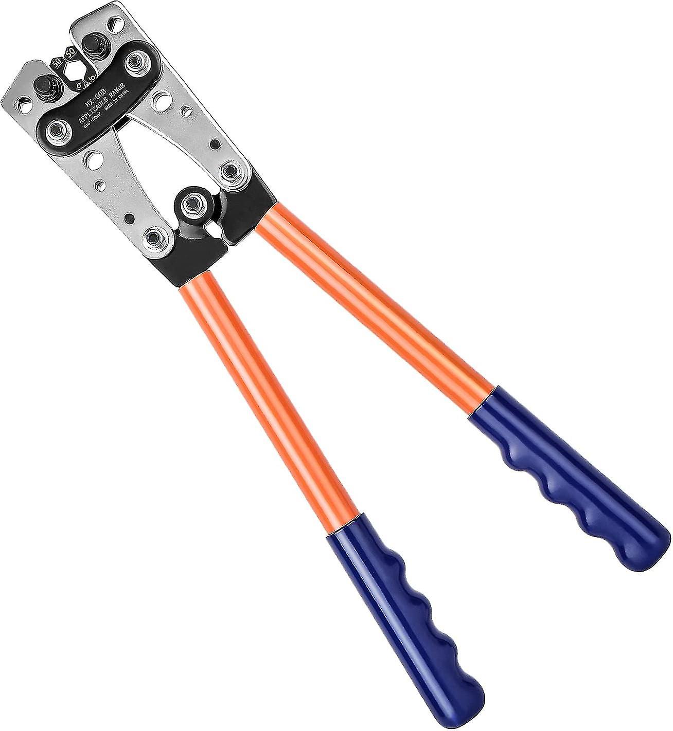 Pince à sertir 6-50 mm Embouts jaune-YKY416