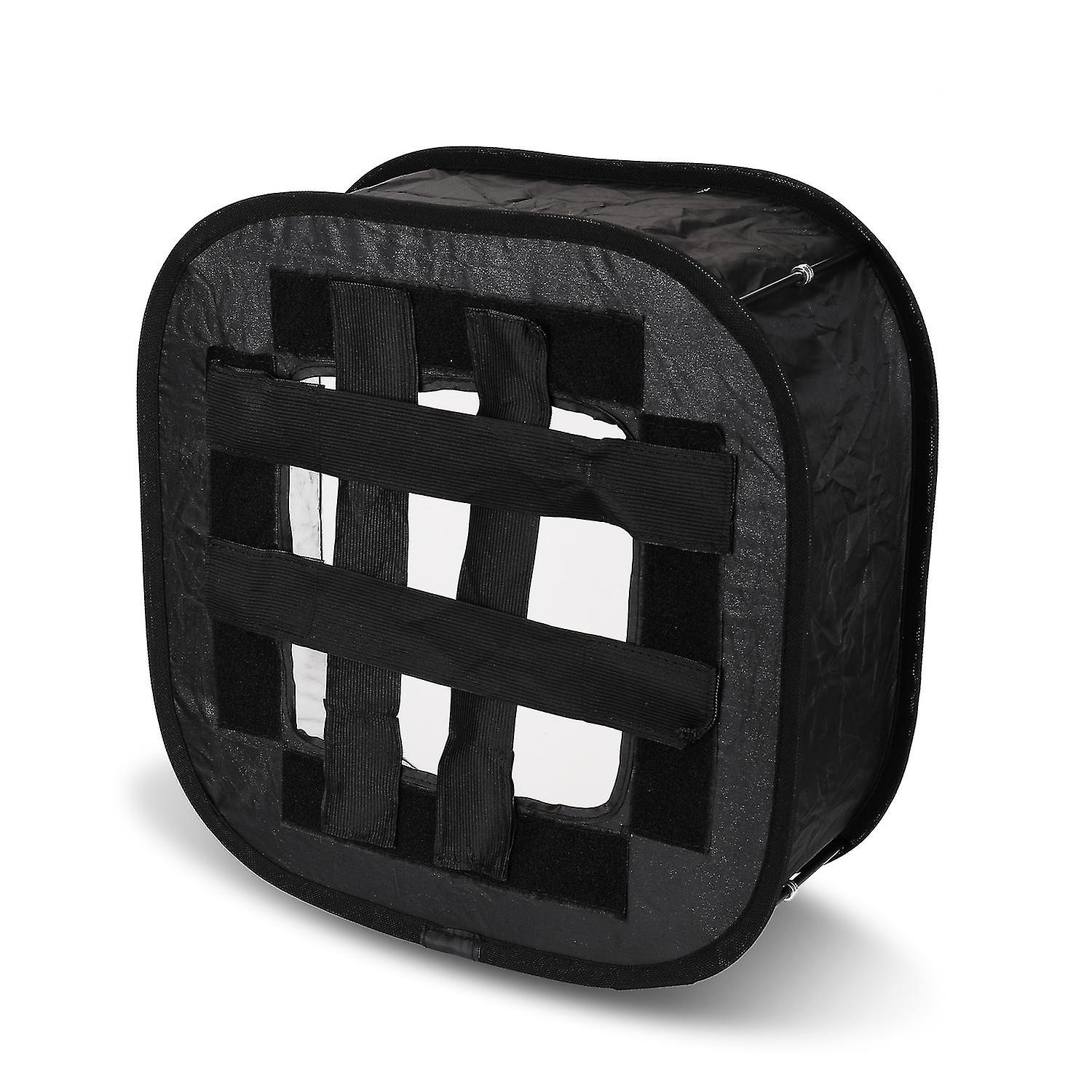 Multifunksjonell 410mm Mini bærbar sammenleggbar blits diffusor Enkel fold design Softbox for blitshastighet