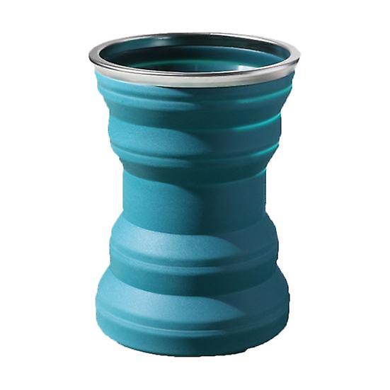 320ml Folding Cup Food Grade Heat Resistant Silicone Expandable Mini Travel Drinking Mug Climbing