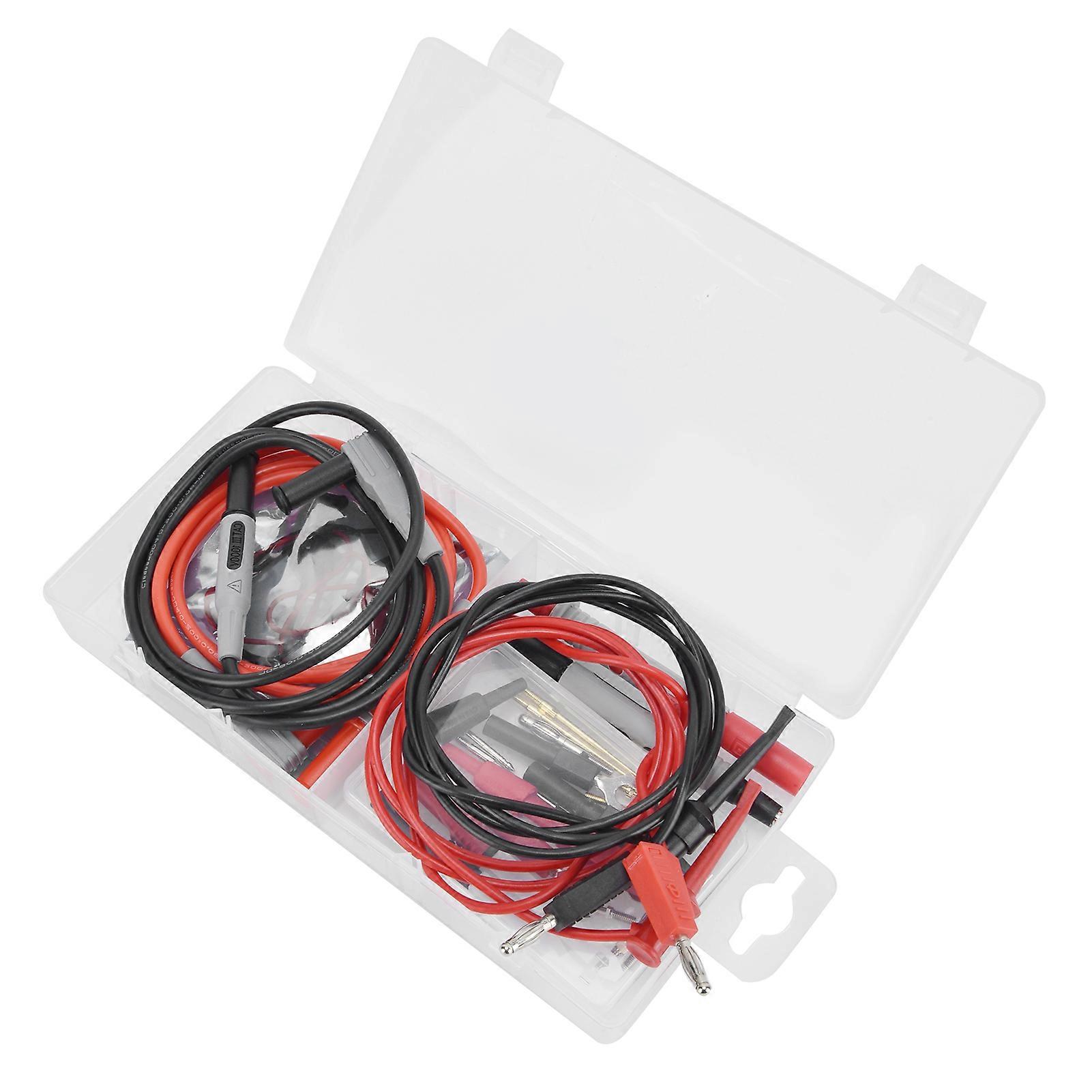 Multimeter Test Accessories Pen Tip Lead Probes Plug Set Industrial Precise Detection Tools