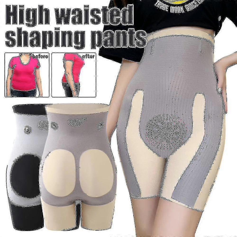 High Waisted Tummy Control Pants,fiber Restoration Shaper,tummy Control Pants For Women