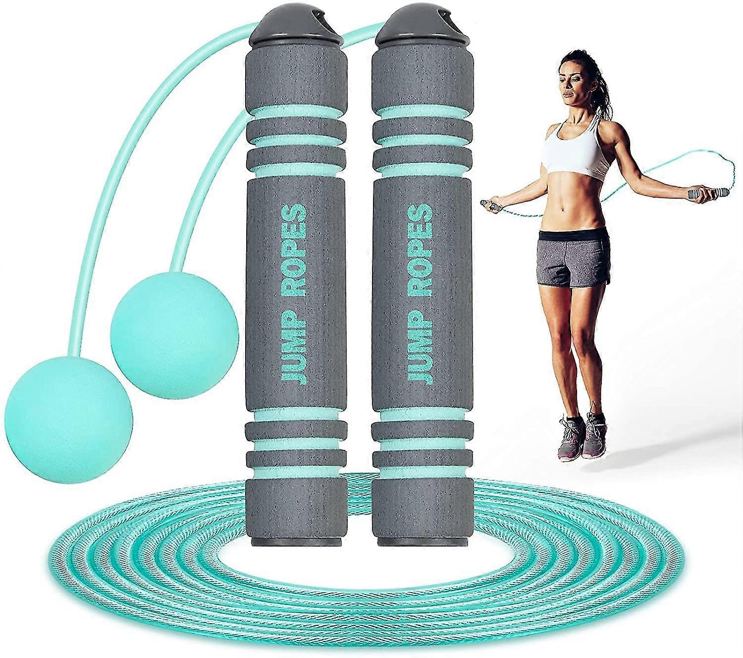Cordless Jump Rope, 2 In 1 Jump Rope, Ropeless Jump Rope
