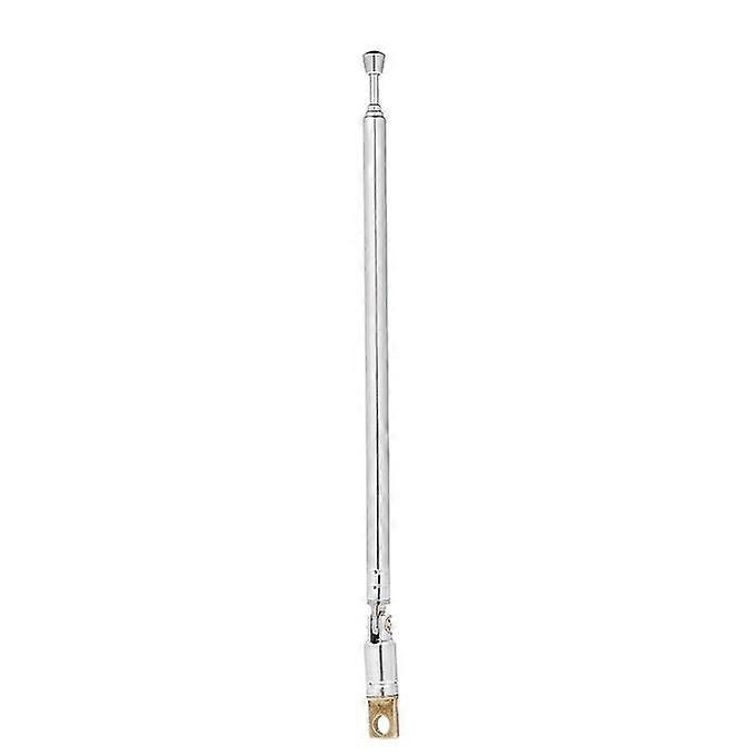 Telescopic FM Radio Antenna 4 Sections Chromium-plating