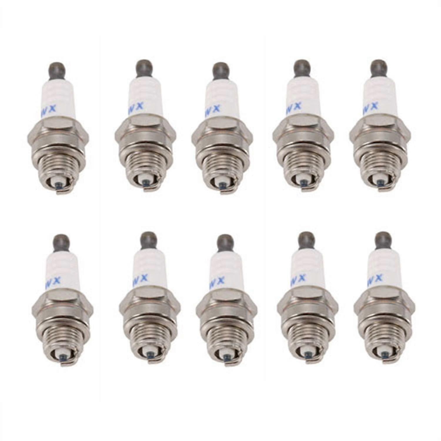 10pcs μίνι χλοοκοπτικό σπινθήρα l7tc br2lm 55mmx222mm