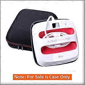 LTGEM EVA Black Carrying Hard Case For Cricut EasyPress 2 (9*9 inches)