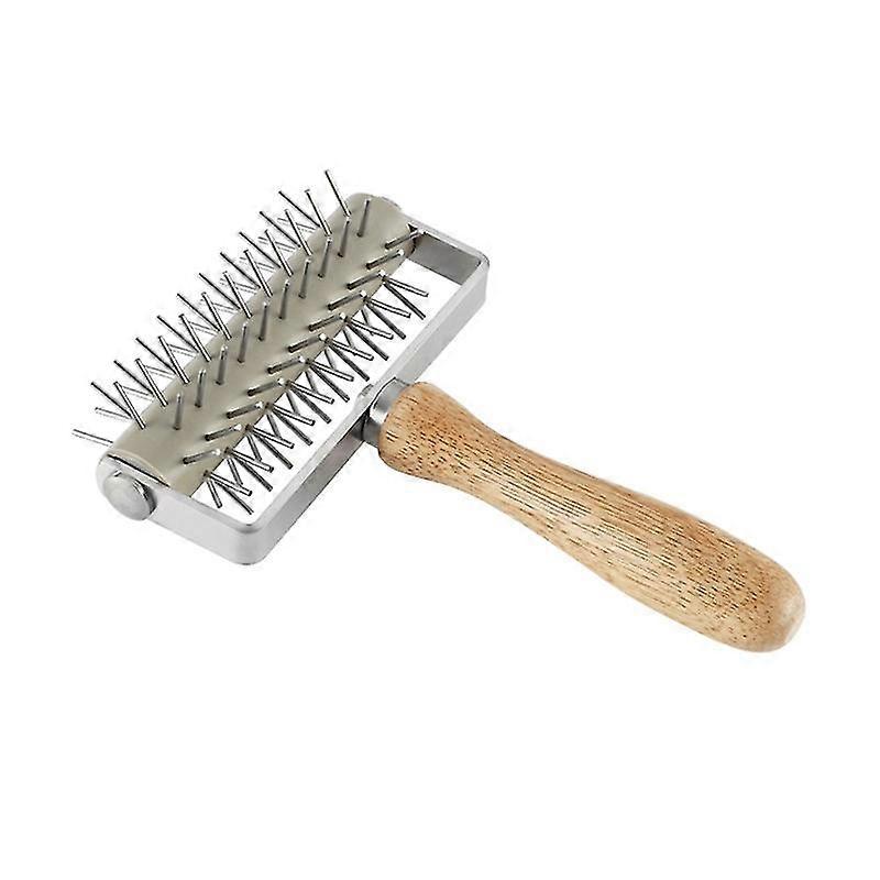 Pizza Pie Pastry Dough Puncher Cookies Needle Roller Pitter Kitchen Emboss Tool