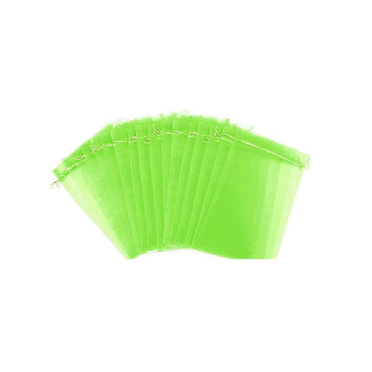 100Pcs Grape Protectors with Drawstring Fruit Mesh Bag Protector Organza Gift Bags