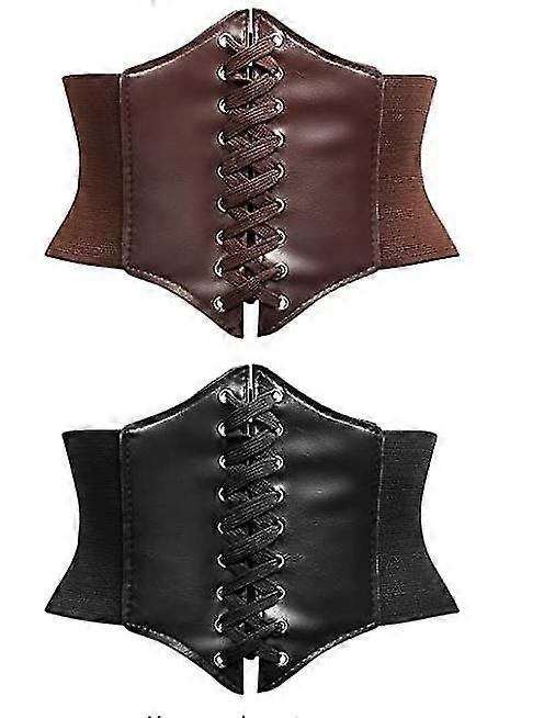 2 pieces steampunk corset belt,retro corset belt,waist belt