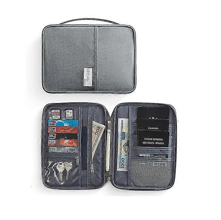 Multi-purpose Travel Passport Driving License Storage Bag