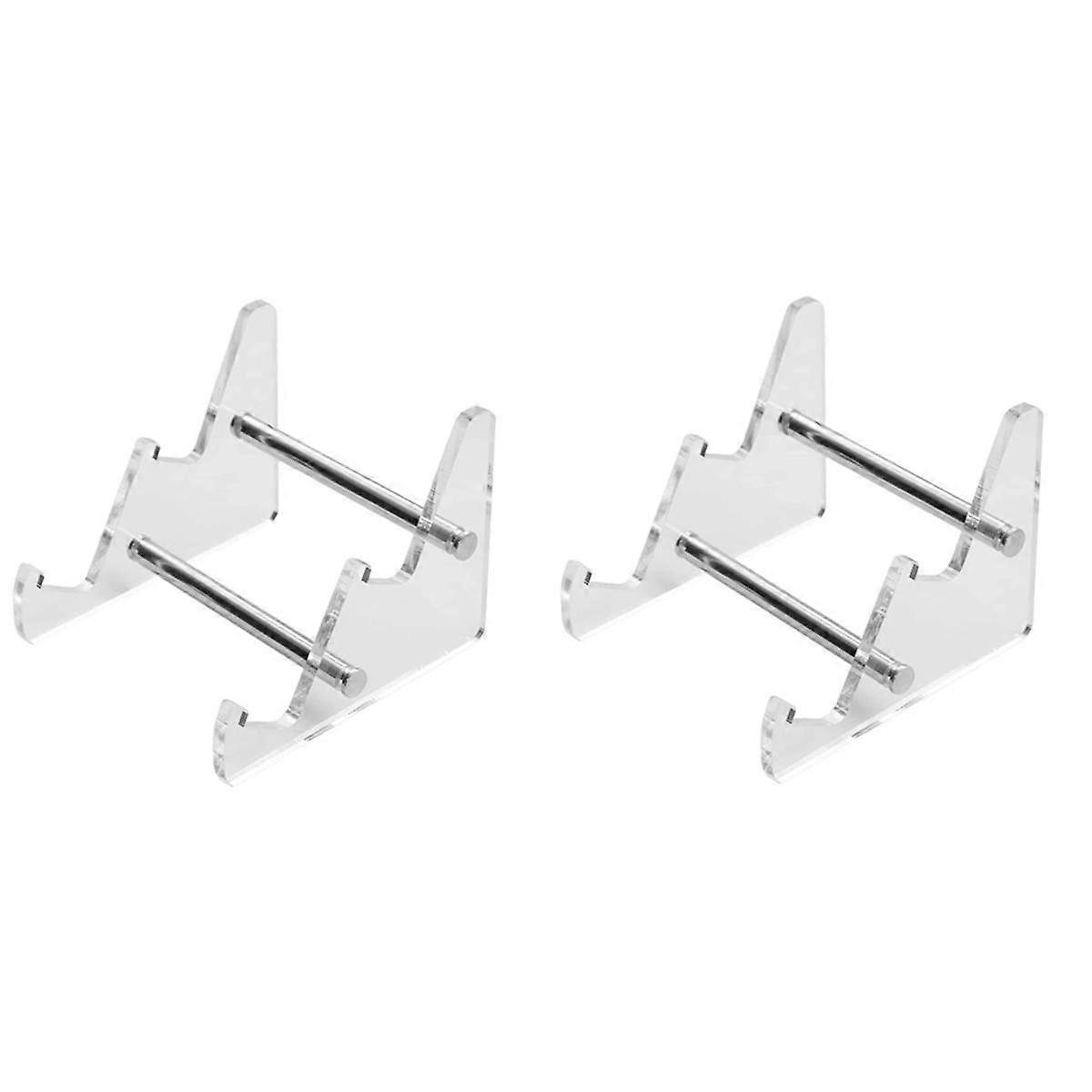 Mechanical Gaming Keyboard Stand Transparent Stand Display Stand DIY Kit Transparent 2 Layers