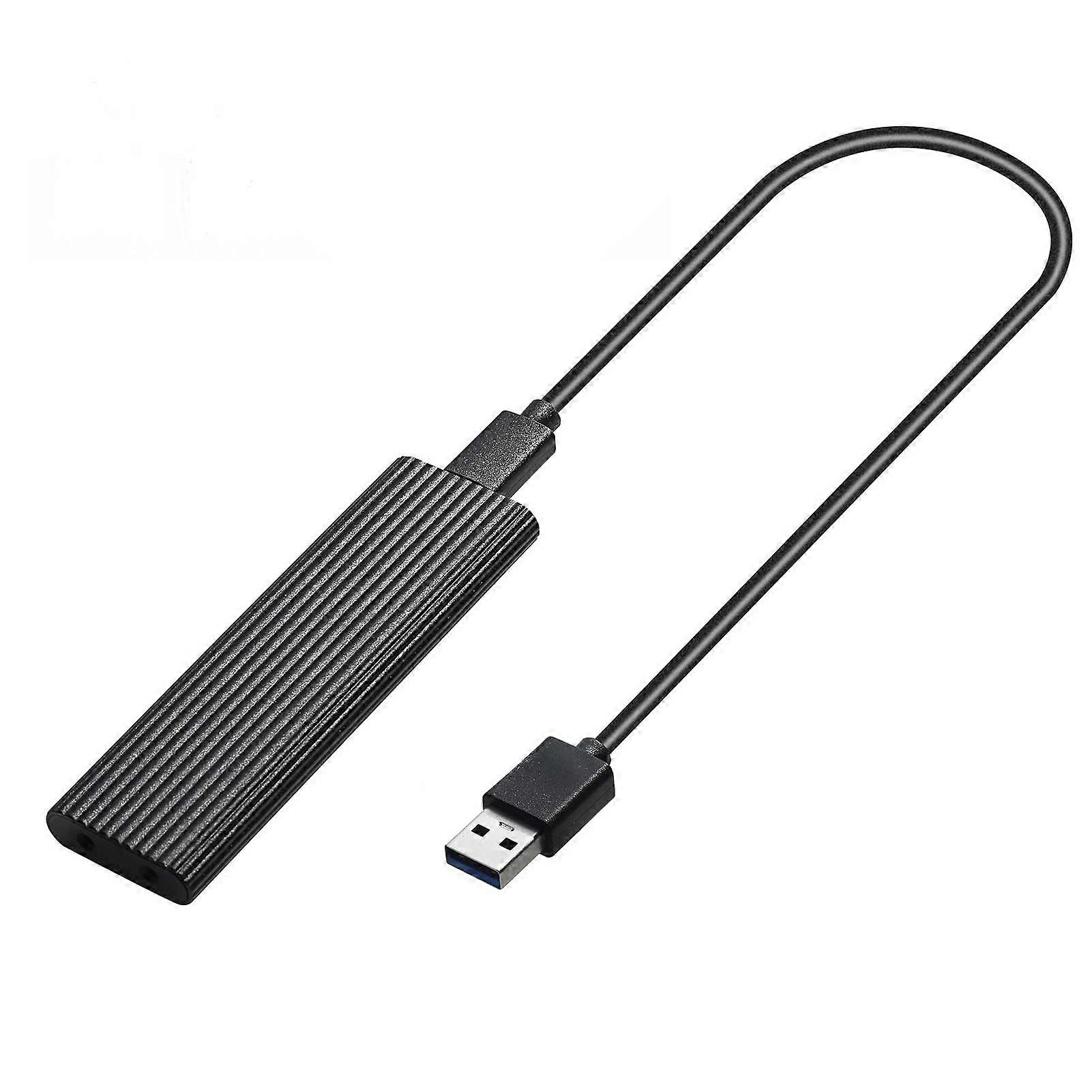 M.2 NGFF SSD 6Gbps to USB 3.1 Type-C Converter Adapter Enclosure Case Solid State Hard Disk Box