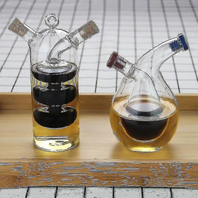 Doppelschicht Sauce l Flasche 2 in 1 Essig Glas Flasche Gewrz Gewrz  Versiegelte Kche Aufbewahrung Flaschen Glser Ns2 | Fruugo AT