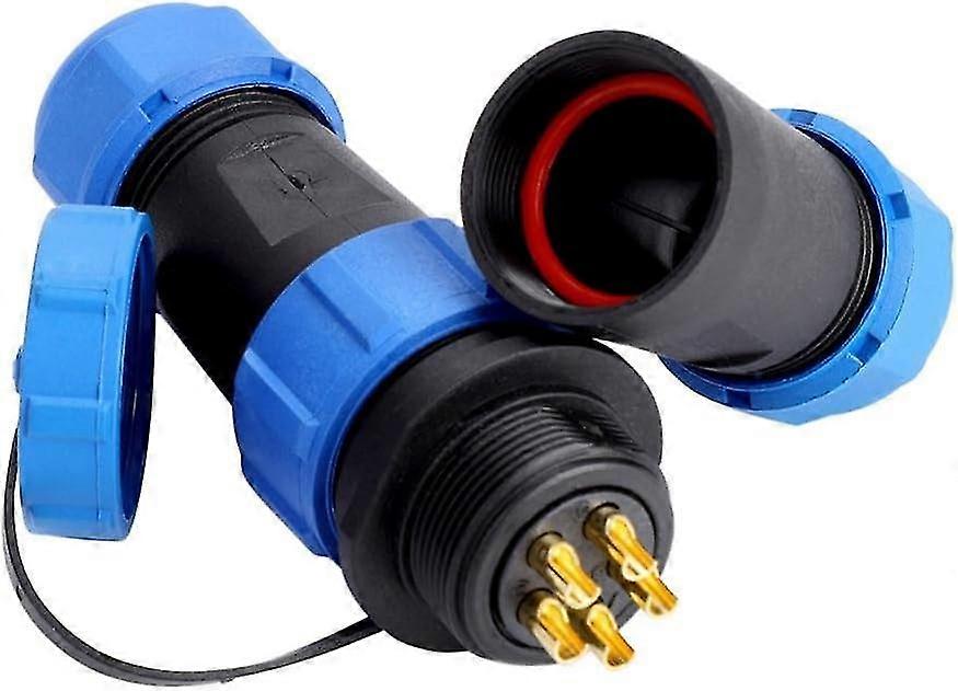 Connector to Aviation Waterproof Cable, Connector to Aviation Socket SP21 IP68 (5 PIN)