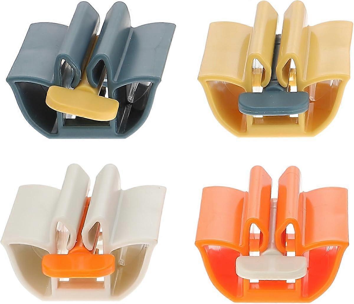 Toothpaste Squeezer, Set of 4 Rolling Toothpaste Squeezer, Dispenser, Simple and Practical, Kid Friendly