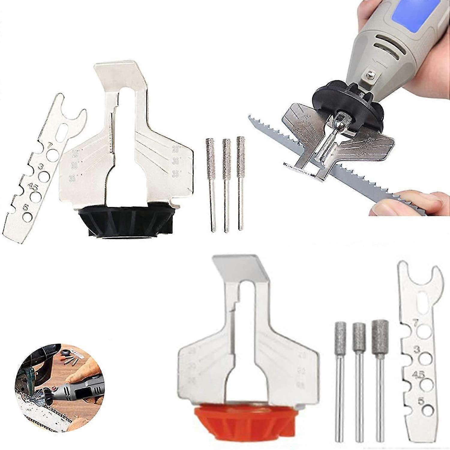 Saw Chains Sharpening Tool Sharpening Kit Rotary Chainsaw Accessory Kit Chain