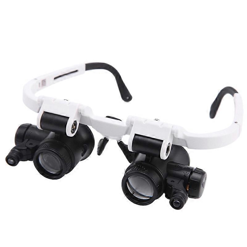 9892H-1 Spectacle Magnifier Multifunctional Headband Magnifying Glasses with Light with 8X 15X 23X