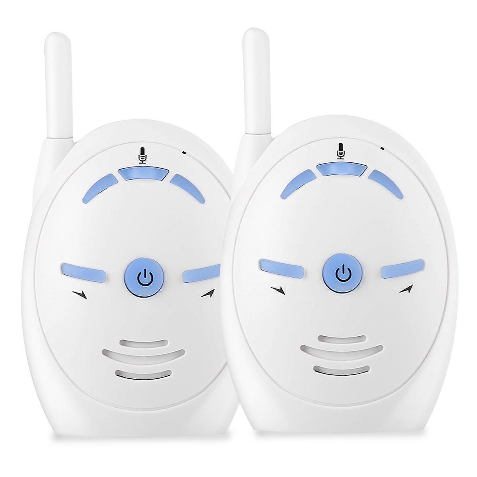 Audio Baby Monitor DC 5V 2.4GHz Digital Wireless Two Way Talk Intercom Sound Reminder