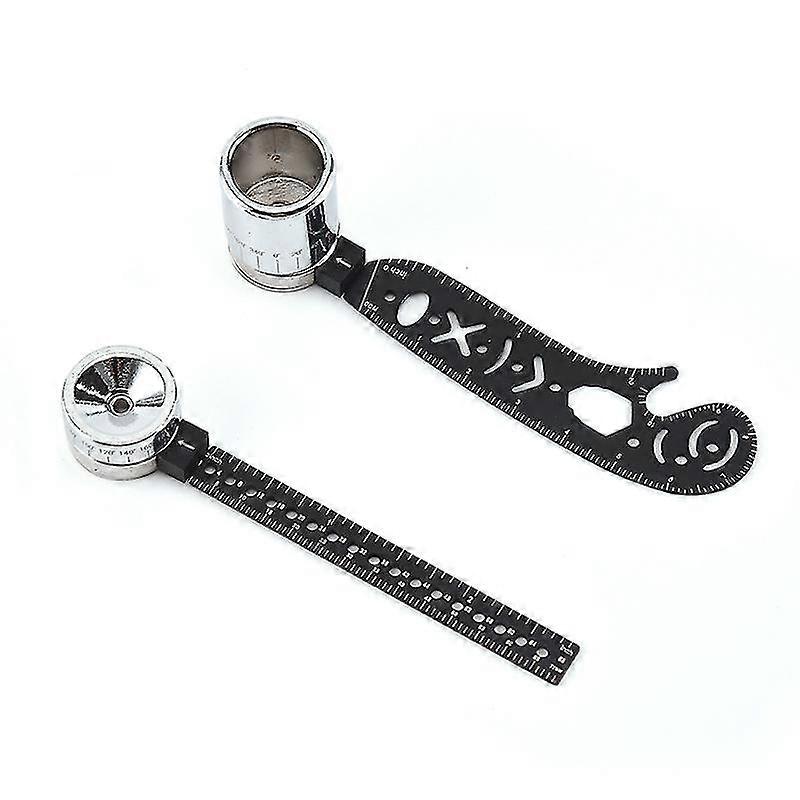 Multi-Function Drawing Tool, Versatile Drawing, Curved Magnetic Ruler, Protractor Combo and Mini Compass