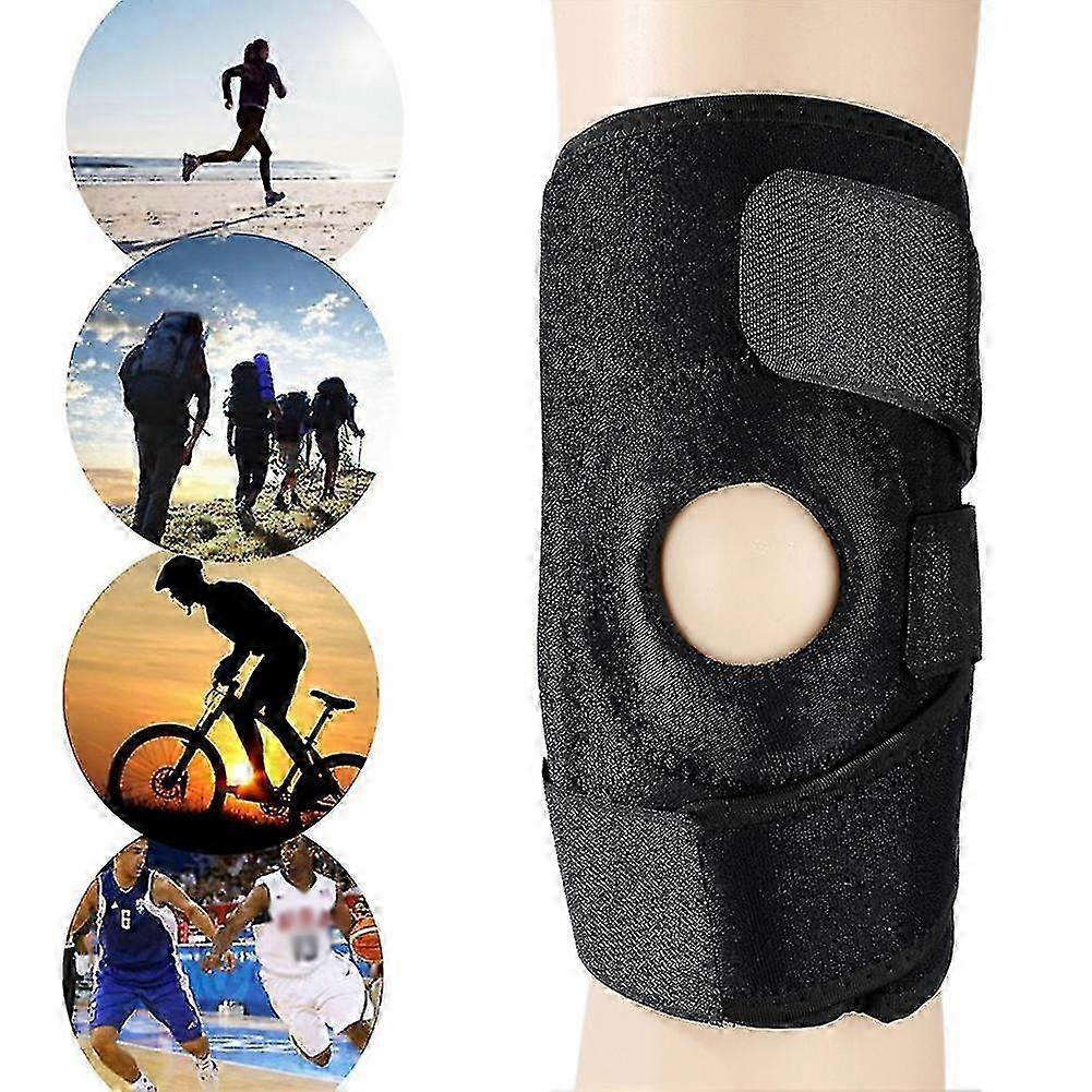 Knee Brace Compression Sleeve Support Sport Joint Arthritis Patella Stabilizer