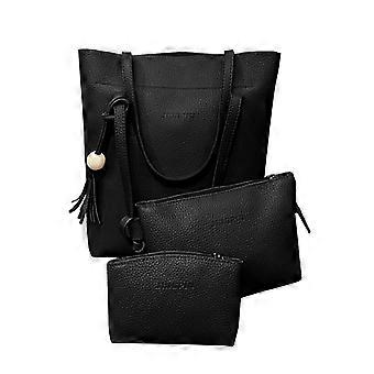 Fashion Women Tassels Leather Shoulder Bag Crossbody Bag Clutch Wallet Retro Bag