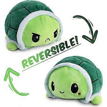Reversible Turtle Plushie Show Your Mood Without Saying A Word-