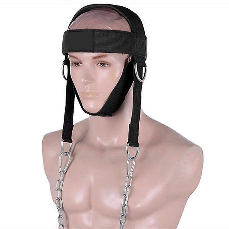 Neck Harness Neck Exerciser Builder Support for Strength & Resistance Training Weight Lifting Head Harness