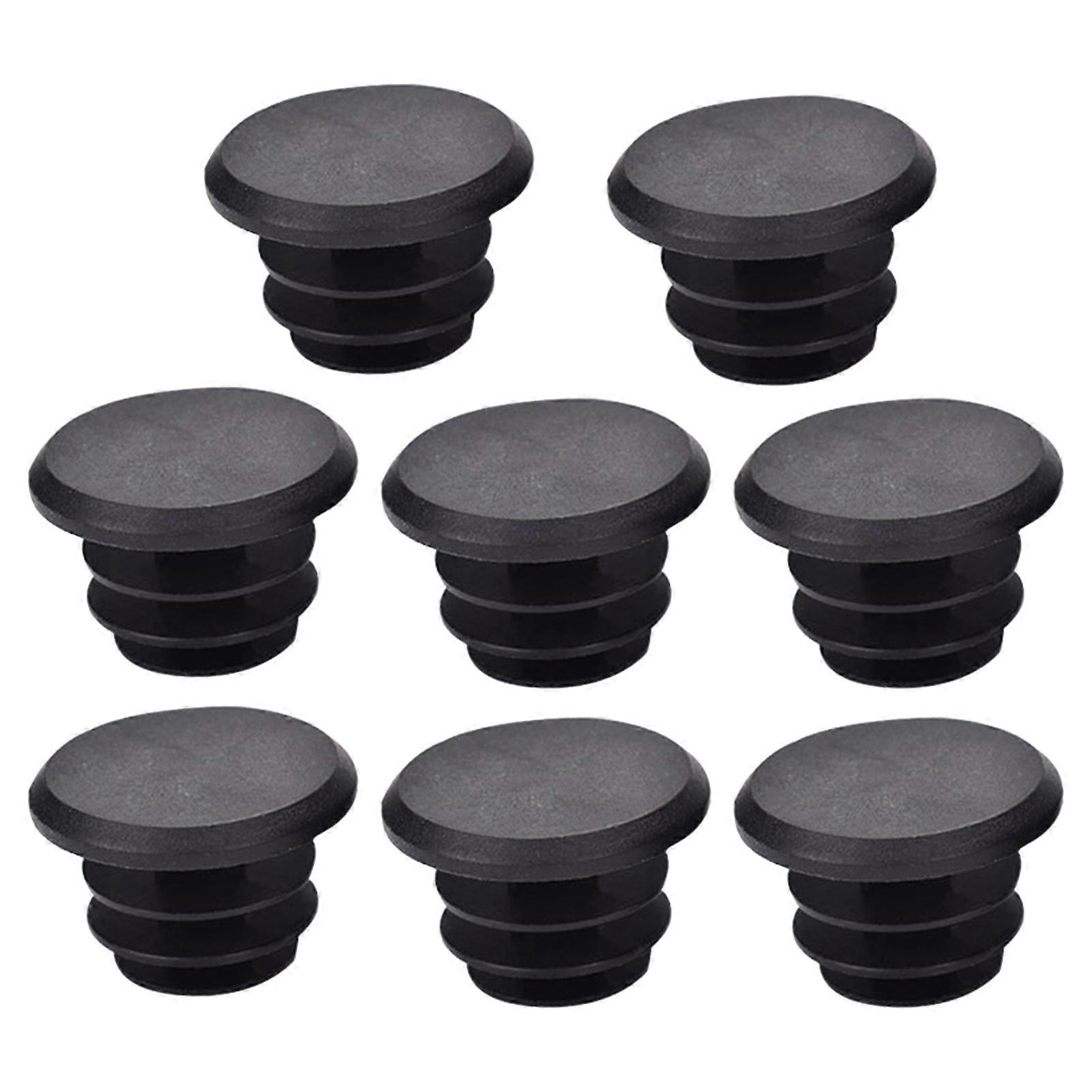 Kaesi 8Pcs/Set Bike Plug Solid Anti-Slip Replacement Mountain Bike Road Bicycle Handlebar Grip Plug for MTB