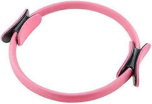 Yoga Circle Pilates Ring for Resistance Training Diameter 38cm Pink