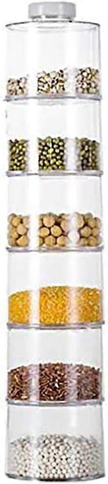 good Spice Storage Boxes, Spice Dispenser Jar, Storage Container Condiment Jars, Stackable Spice Tower Holders, Seasoning Boxes