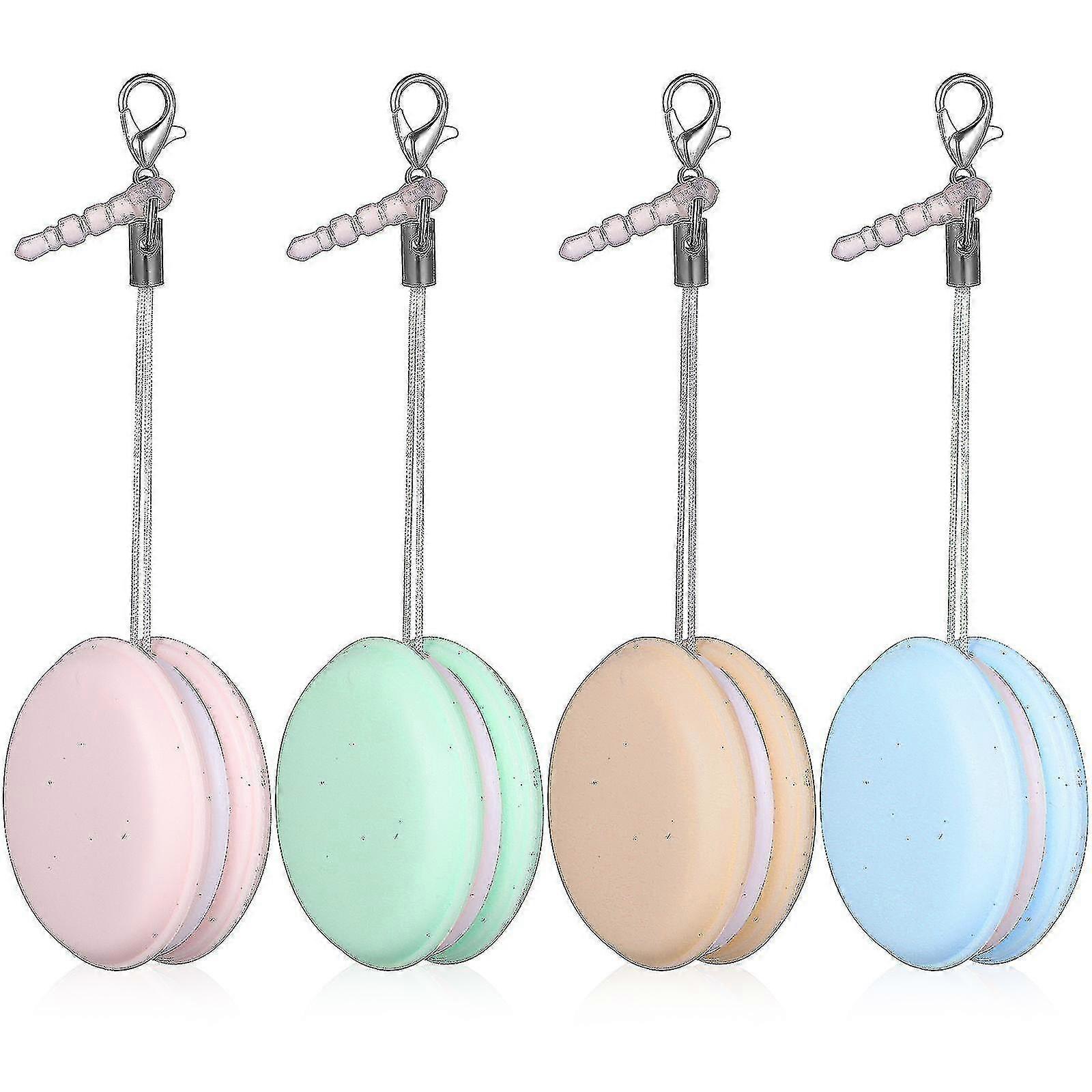 Mobile Phone Screen Lens Wipe Glasses Macaron Shape Cleaning Cloth Candy Cololi