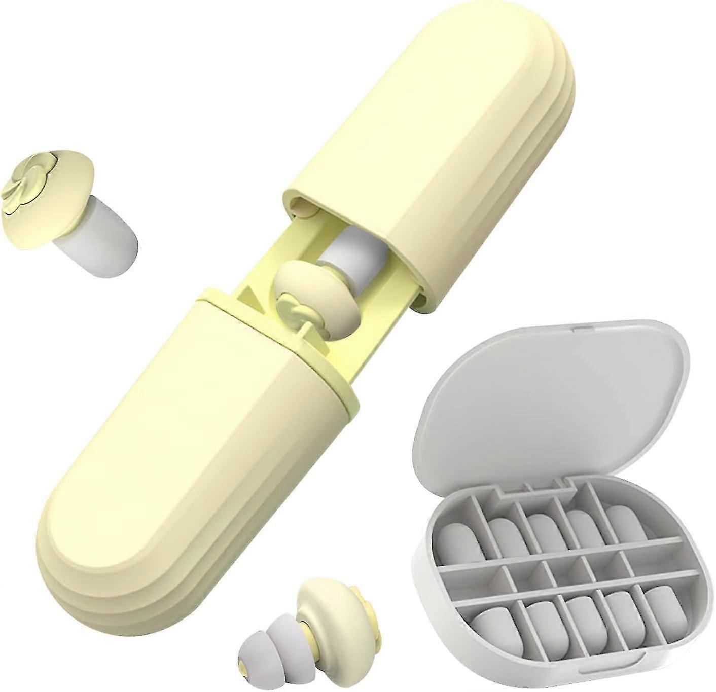 Ear Plugs For Sleeping Noise Cancelling, Silicone Ear Plugs For Noise Reduction, Comfortable Hearing Protection Earplugs